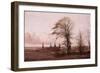 Autumn Landscape. Frederiksborg Castle in the Middle Distance, 1837-1838-Christen Schiellerup Købke-Framed Giclee Print