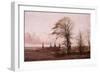 Autumn Landscape. Frederiksborg Castle in the Middle Distance, 1837-1838-Christen Schiellerup Købke-Framed Giclee Print