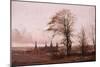 Autumn Landscape. Frederiksborg Castle in the Middle Distance, 1837-1838-Christen Schiellerup Købke-Mounted Giclee Print