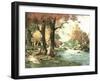 Autumn Landscape I-null-Framed Art Print