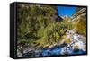 Autumn Landscape in Ordesa and Monte Perdido National Park, Huesca, Aragon, Spain-Stefano Politi Markovina-Framed Stretched Canvas