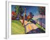 Autumn Landscape, Murnau, 1908-Wassily Kandinsky-Framed Giclee Print