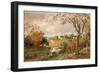 Autumn Landscape, Saugerties, 1886-Jasper Francis Cropsey-Framed Giclee Print