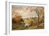 Autumn Landscape, Saugerties, 1886-Jasper Francis Cropsey-Framed Giclee Print