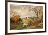 Autumn Landscape, Saugerties, 1886-Jasper Francis Cropsey-Framed Giclee Print