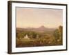 Autumn Landscape, Sugar Loaf Mountain, Orange County, New York, c.1870-75-Jasper Francis Cropsey-Framed Giclee Print