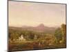Autumn Landscape, Sugar Loaf Mountain, Orange County, New York, c.1870-75-Jasper Francis Cropsey-Mounted Giclee Print