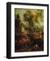 Autumn Landscape with a View of Het Steen in the Early Morning, c.1636-Peter Paul Rubens-Framed Giclee Print