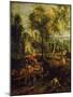 Autumn Landscape with a View of Het Steen in the Early Morning, c.1636-Peter Paul Rubens-Mounted Giclee Print