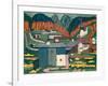 Autumn Landscape with Rifle Range, 1926-Ernst Ludwig Kirchner-Framed Giclee Print