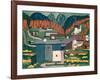 Autumn Landscape with Rifle Range, 1926-Ernst Ludwig Kirchner-Framed Giclee Print