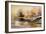 Autumn Landscape With Snow And The River-balaikin2009-Framed Art Print