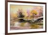 Autumn Landscape With Snow And The River-balaikin2009-Framed Art Print