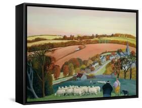 Autumn Landscape-Margaret Loxton-Framed Stretched Canvas