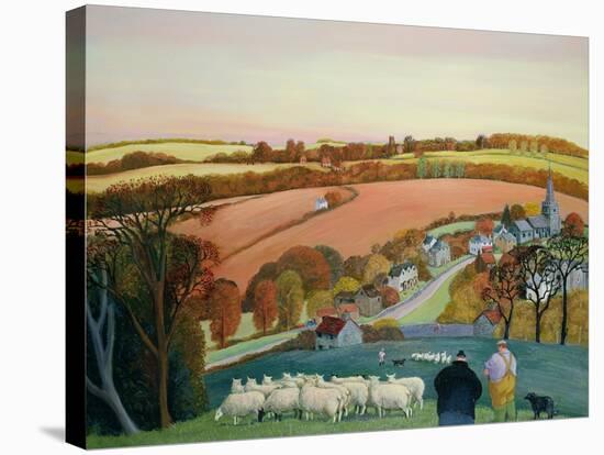 Autumn Landscape-Margaret Loxton-Stretched Canvas