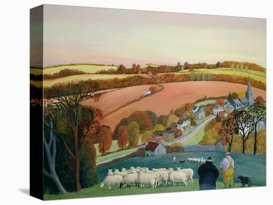 Autumn Landscape-Margaret Loxton-Stretched Canvas