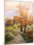 Autumn Landscape-balaikin2009-Mounted Art Print