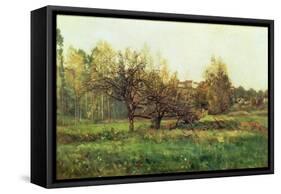 Autumn Landscape-Charles-Francois Daubigny-Framed Stretched Canvas
