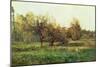 Autumn Landscape-Charles-Francois Daubigny-Mounted Giclee Print