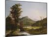 Autumn Landscape-Thomas Birch-Mounted Giclee Print