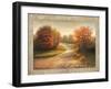 Autumn Lane I-Michael Marcon-Framed Art Print