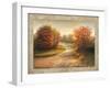 Autumn Lane I-Michael Marcon-Framed Art Print