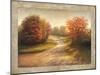 Autumn Lane I-Michael Marcon-Mounted Art Print