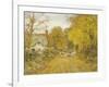 Autumn Lane-Edward Wilkins Waite-Framed Giclee Print