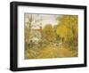 Autumn Lane-Edward Wilkins Waite-Framed Premium Giclee Print