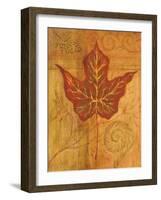 Autumn Leaf I-Marcia Rahmana-Framed Art Print