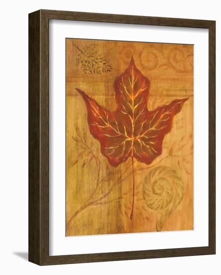 Autumn Leaf I-Marcia Rahmana-Framed Art Print