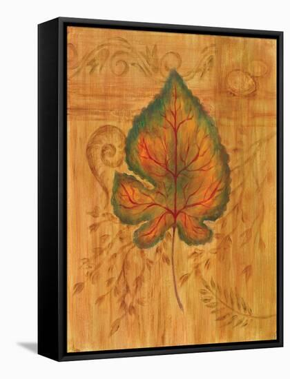 Autumn Leaf II-Marcia Rahmana-Framed Stretched Canvas