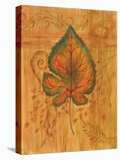 Autumn Leaf II-Marcia Rahmana-Stretched Canvas