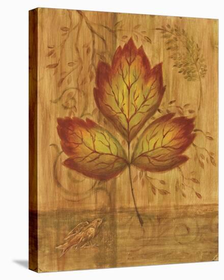 Autumn Leaf III-Marcia Rahmana-Stretched Canvas