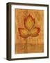 Autumn Leaf III-Marcia Rahmana-Framed Art Print