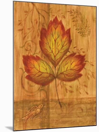 Autumn Leaf III-Marcia Rahmana-Mounted Art Print