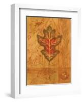 Autumn Leaf IV-Marcia Rahmana-Framed Art Print