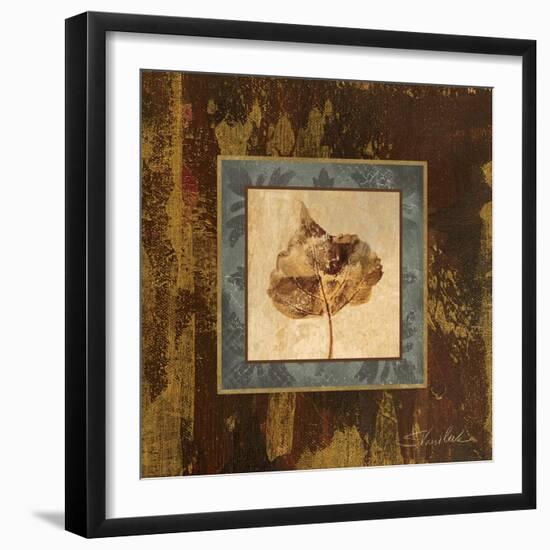 Autumn Leaf Square II-Silvia Vassileva-Framed Art Print