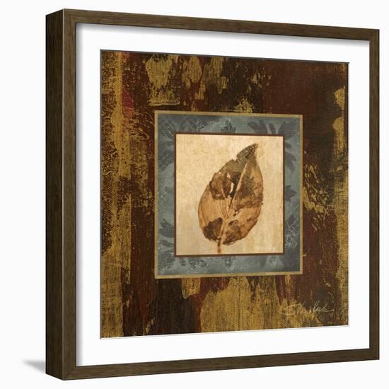 Autumn Leaf Square III-Silvia Vassileva-Framed Art Print