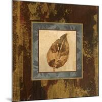 Autumn Leaf Square III-Silvia Vassileva-Mounted Art Print