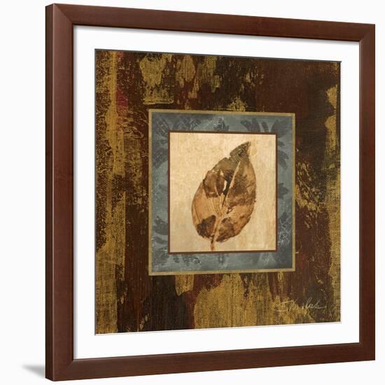 Autumn Leaf Square III-Silvia Vassileva-Framed Art Print