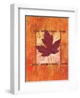 Autumn Leaf-Bee Sturgis-Framed Art Print