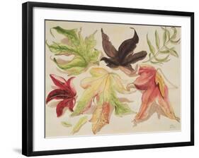 Autumn Leaves, 1993-Carolyn Hubbard-Ford-Framed Giclee Print