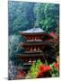 Autumn Leaves at Hase Temple-null-Mounted Photographic Print