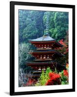 Autumn Leaves at Hase Temple-null-Framed Photographic Print