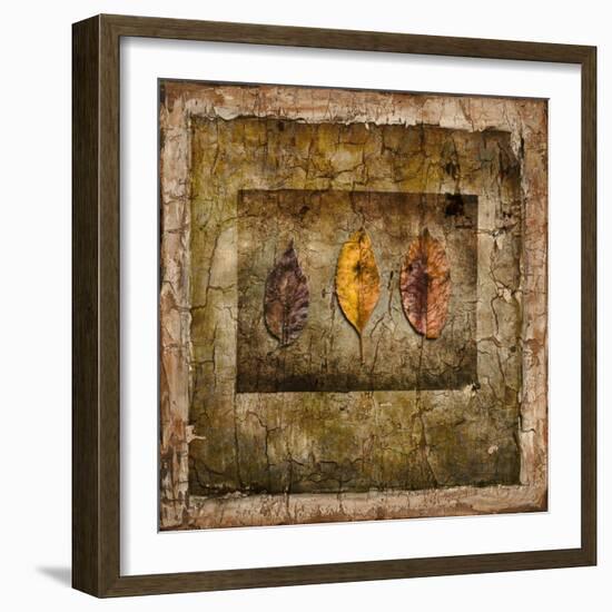 Autumn Leaves I-LightBoxJournal-Framed Giclee Print