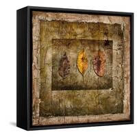 Autumn Leaves I-LightBoxJournal-Framed Stretched Canvas