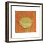 Autumn Leaves III-M^ Della Casa-Framed Art Print