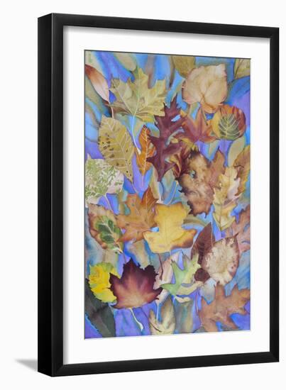 Autumn Leaves V-Sharon Pitts-Framed Giclee Print