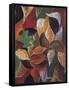 Autumn Leaves-Ikahl Beckford-Framed Stretched Canvas